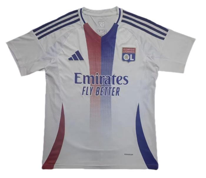 Lyon 24/25 Home Soccer Jersey