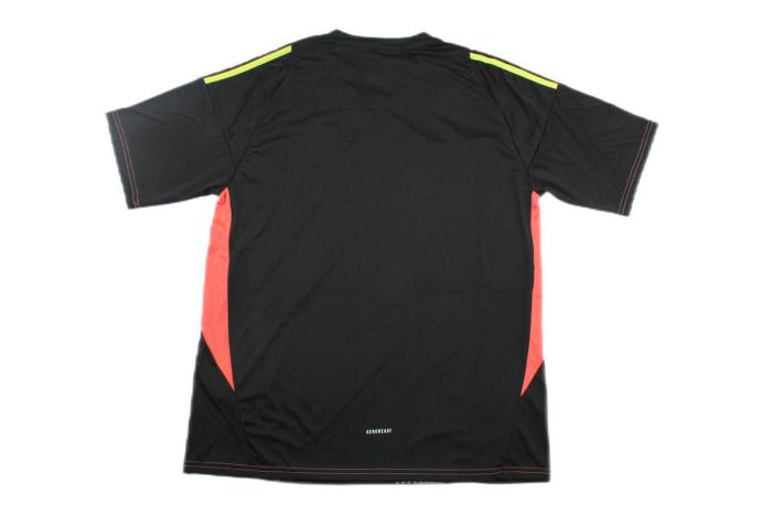 Spain 2024 Euro GK Black Soccer Jersey