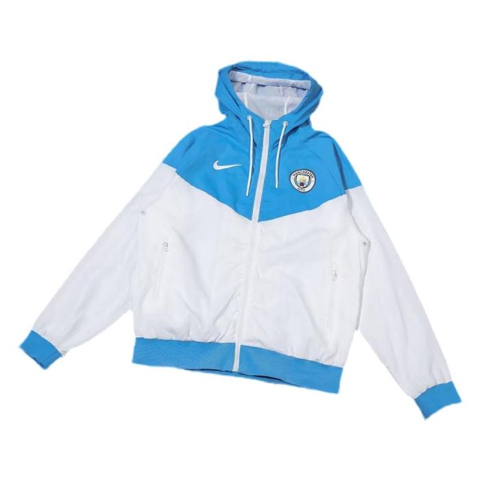 Manchester City 24/25 Wind Coat - Blue/White
