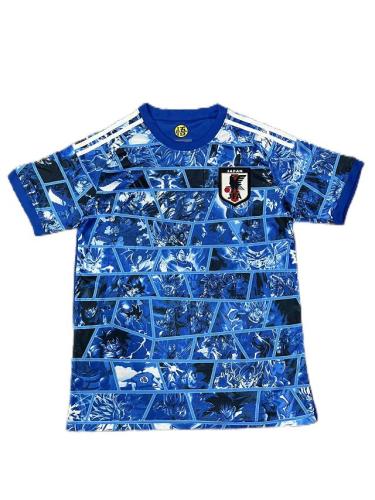 Japan 24/25 Special Blue Dragon Ball Soccer Jersey