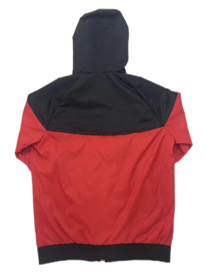 Barcelona 24/25 Wind Coat - Black/Red