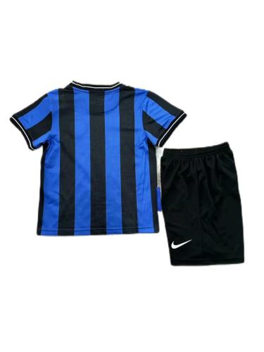Kids-Inter Milan 09/10 Home UCL Finals Soccer Jersey