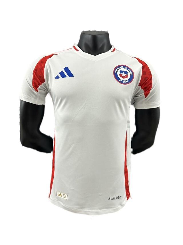 Chile 2024 Away White Soccer Jersey(Player)