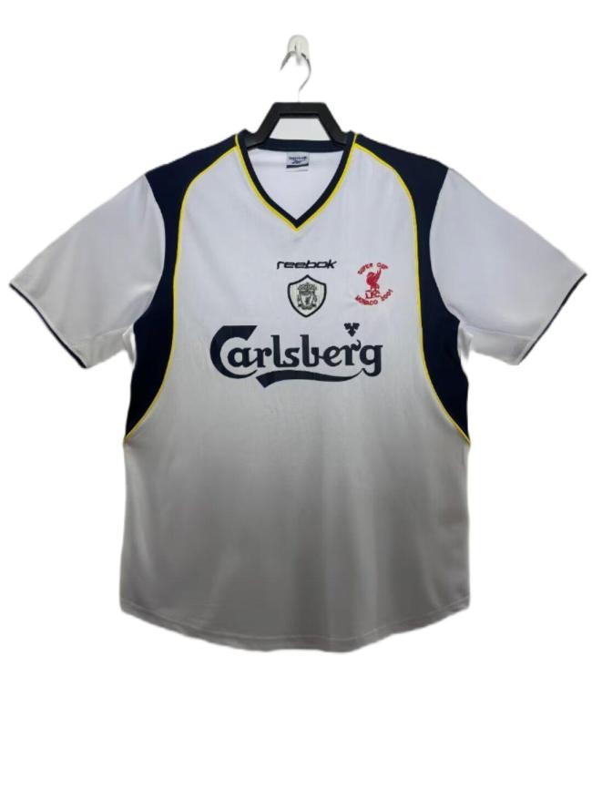 Liverpool 01/02 Super Cup Final Soccer Jersey