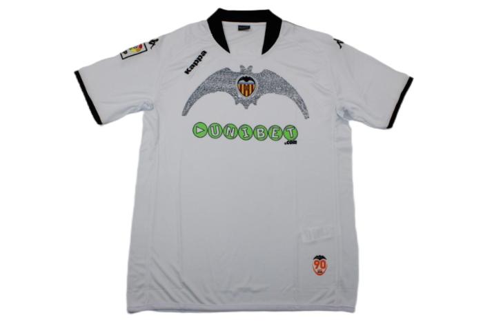 Valencia 09/10 Special White Soccer Jersey