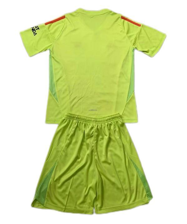 Kids-Arsenal 24/25 GK Green Soccer Jersey