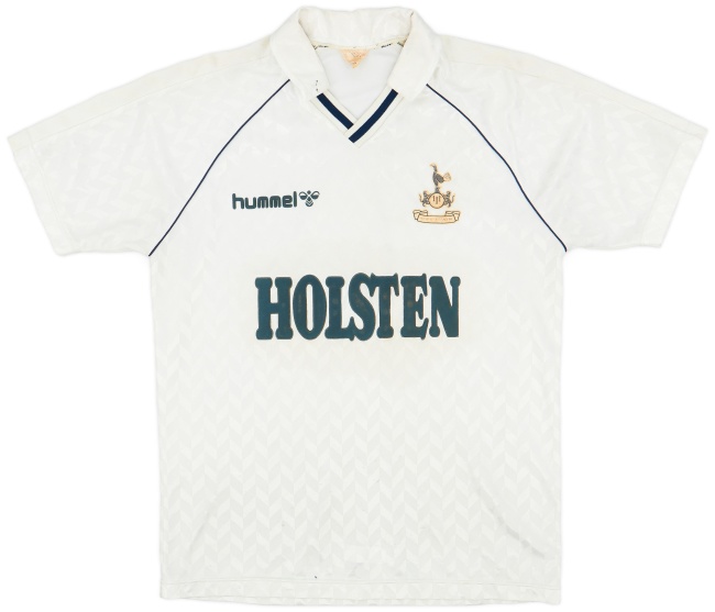  Tottenham 87/89 Home Soccer Jersey