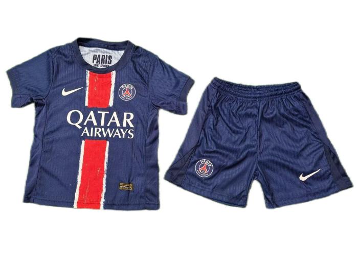 Kids-Paris St Germain 24/25 Home Soccer Jersey(Player)