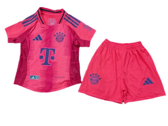 Kids-Bayern Munich 24/25 Home Soccer Jersey(Player)