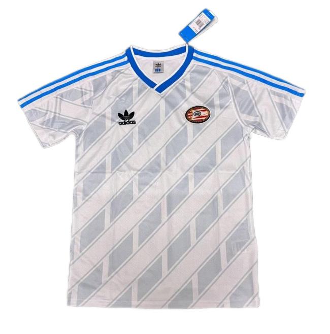 PSV Eindhoven 87/88 Away White Soccer Jersey