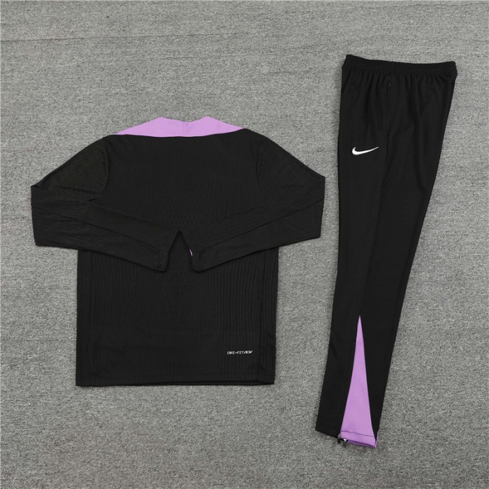 England 24/25 Tracksuit - Black/Purple