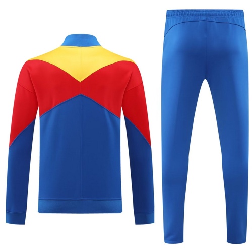 Barcelona 24/25 Tracksuit - Blue/Yellow/Red