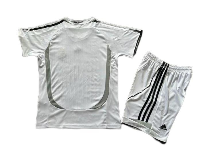 Kids-Real Madrid 06/07 Home Soccer Jersey