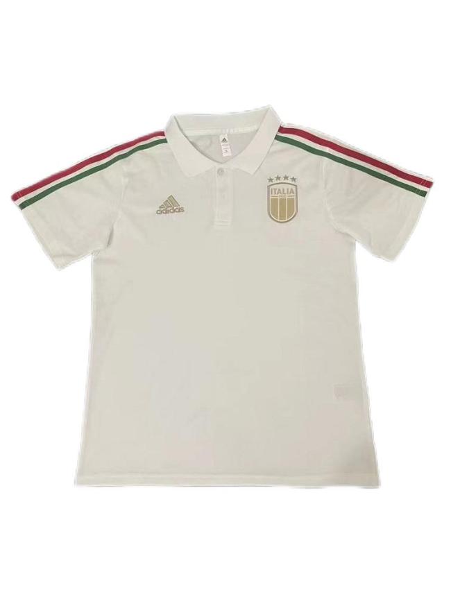 Italy 24/25 White Polo Shirts