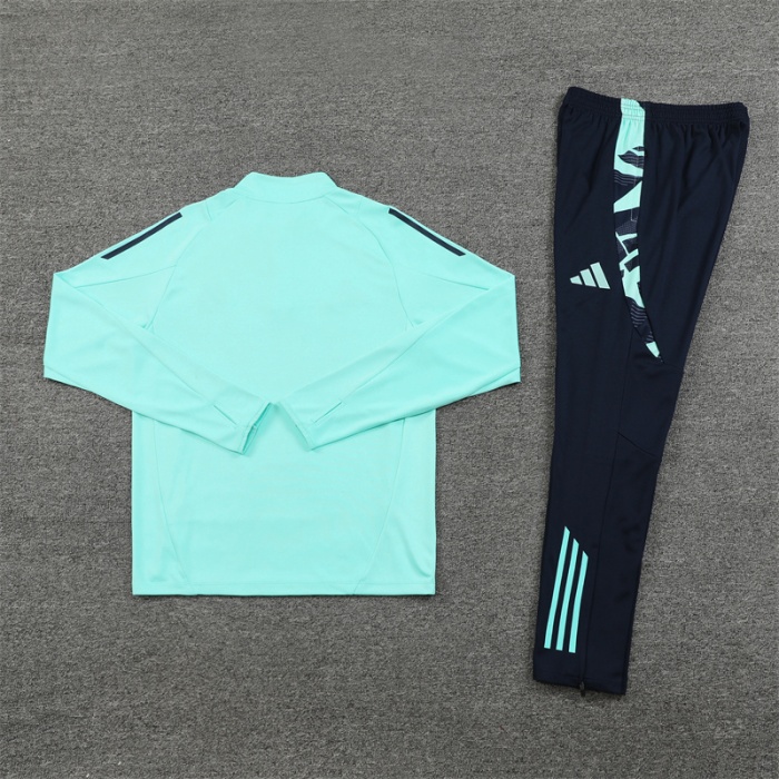 Real Madrid 24/25 Tracksuit - Lake Green