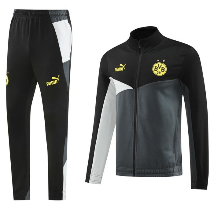 Dortmund 24/25 Tracksuit - Black/Grey