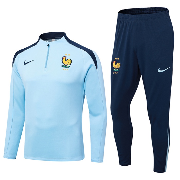 France 24/25 Tracksuit - Sky Blue