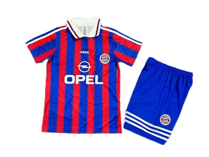 Kids-Bayern Munich 95/97 Home Soccer Jersey