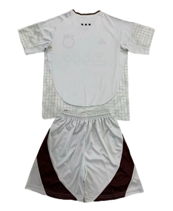 Kids-Ajax 24/25 Concept White/Grey Soccer Jersey