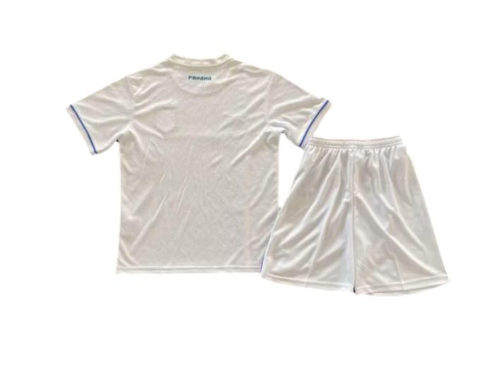 Kids-Panama 2024 Away White Soccer Jersey