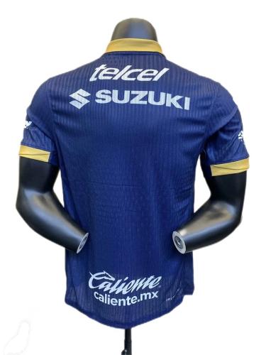 Pumas UNAM 24/25 Away Navy Blue Leaked Jersey(Player