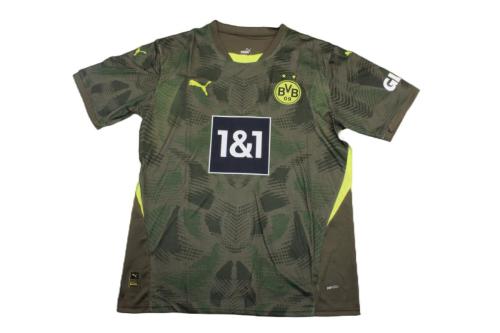 Dortmund 24/25 GK Dark Green Soccer Jersey