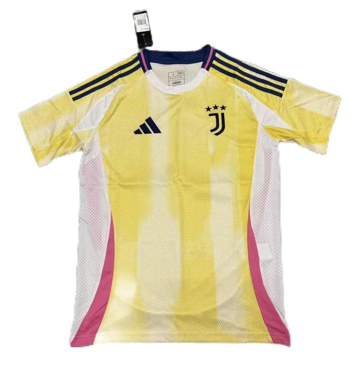 Juventus 24/25 Away Yellow Leaked Soccer Jersey