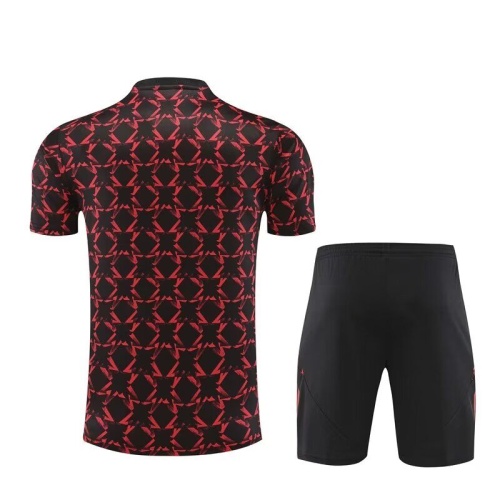 Man Utd 24/25 Red/Black Training Kit Jerseys