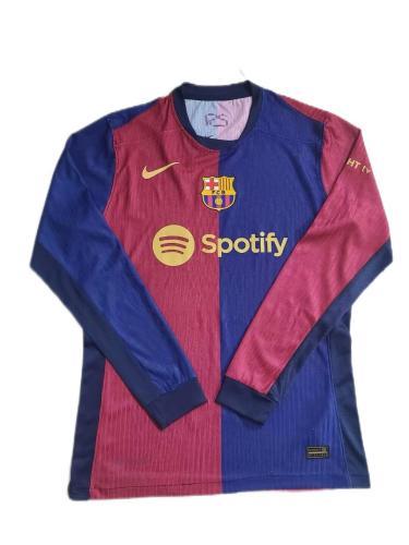 Barcelona 24/25 Home Long Jersey(Player)