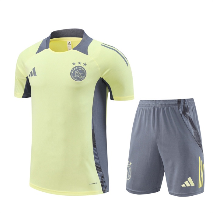 Ajax 24/25 Yellow/Grey Training Kit Jerseys