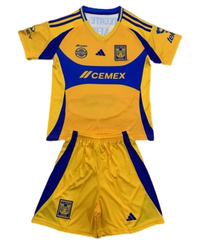 Kids-Tigres UANL 24/25 Home Soccer Jersey