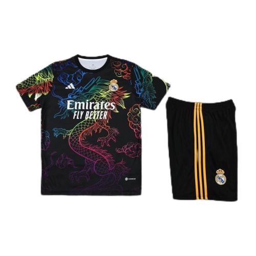 Real Madrid 24/25 Black Dragon Colourful TrainingKit