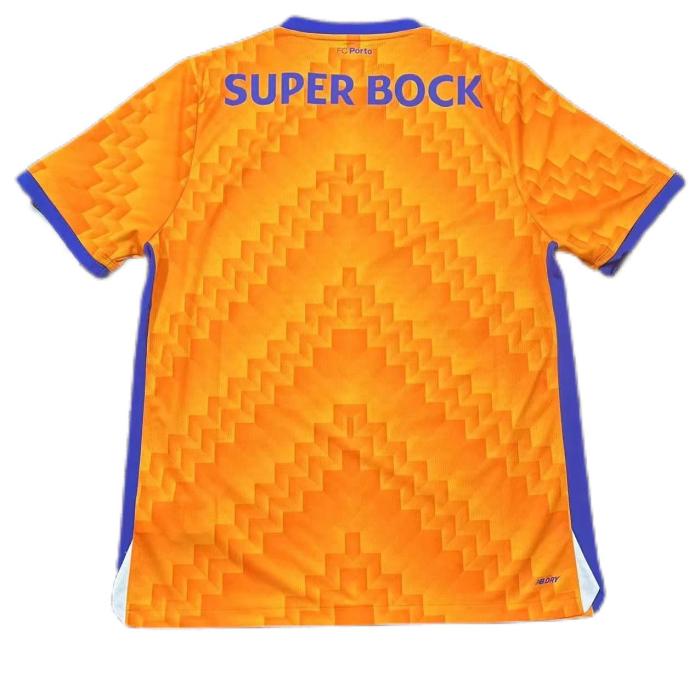 Porto 24/25 Away Orange Soccer Jersey