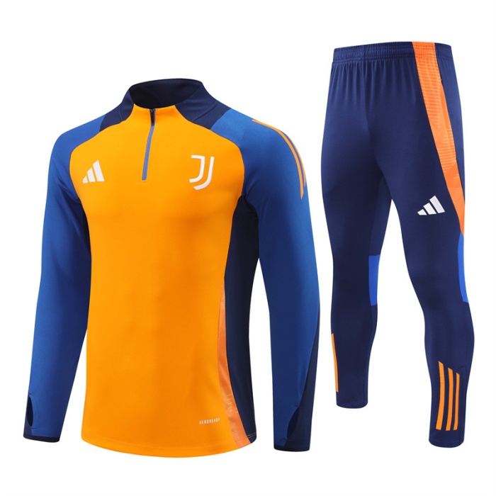 Juventus 24/25 Tracksuit - Orange/Blue