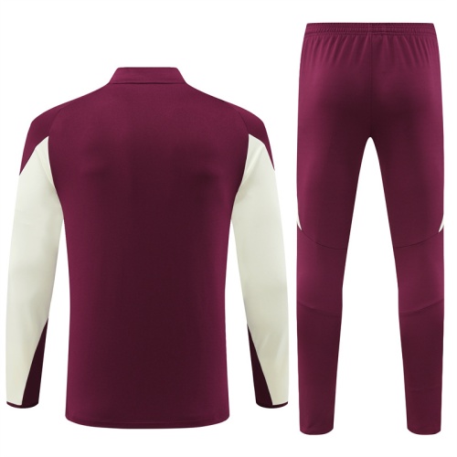 Bayern Munich 24/25 Tracksuit - Dark Red | Official Team Wear