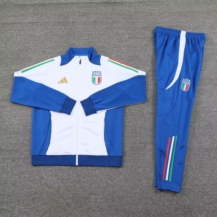 Italy 24/25 Tracksuit - Blue/White