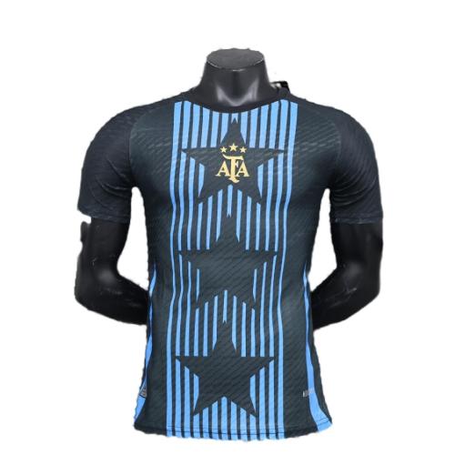 Argentina 24/25 Black/Blue Training Jersey(Player)