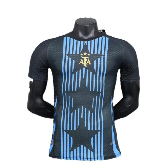 Argentina 24/25 Black/Blue Training Jersey(Player)