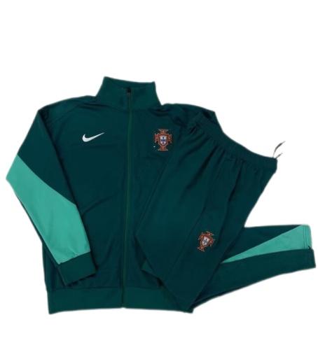 Portugal 24/25 Tracksuit - Dark Green