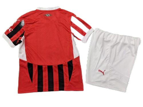 Kids-AC Milan 24/25 Home Soccer Jersey(Player)