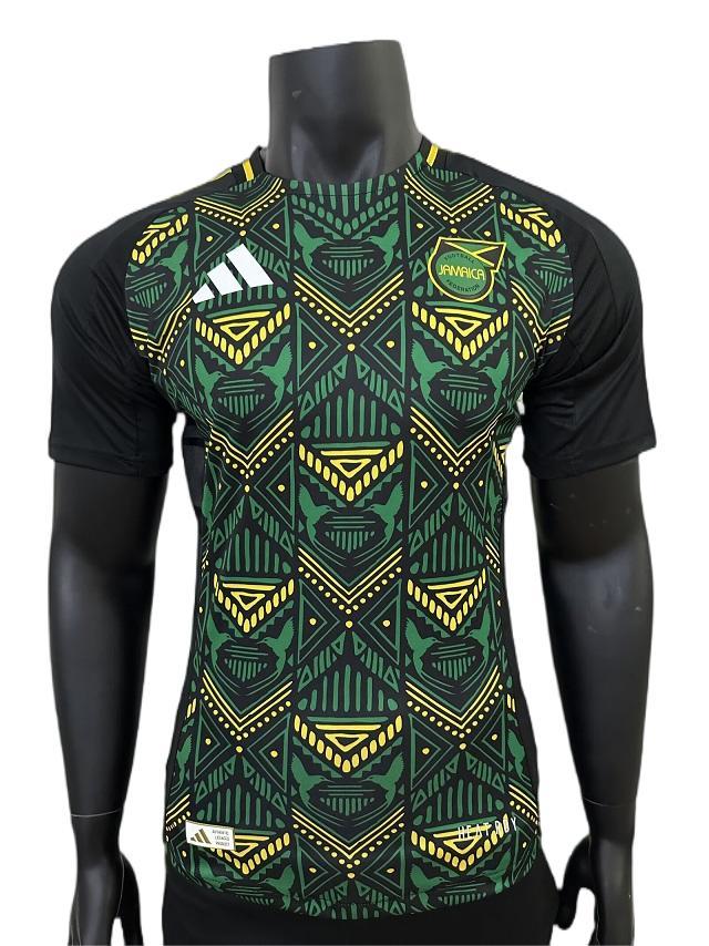 Jamaica 24/25 Away Black/Green Jersey(Player)