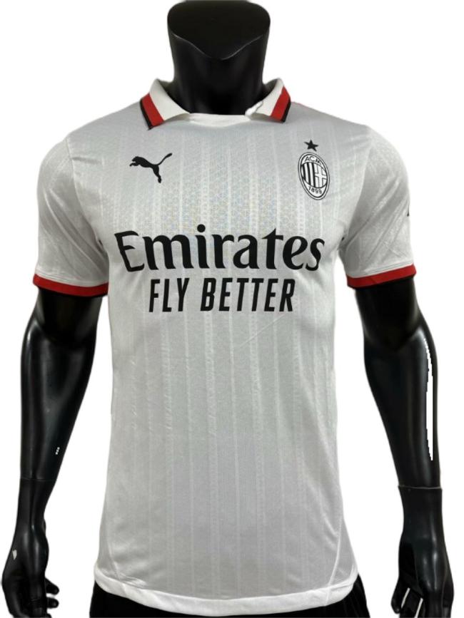 AC Milan 24/25 Away White Leaked Jersey(Player)