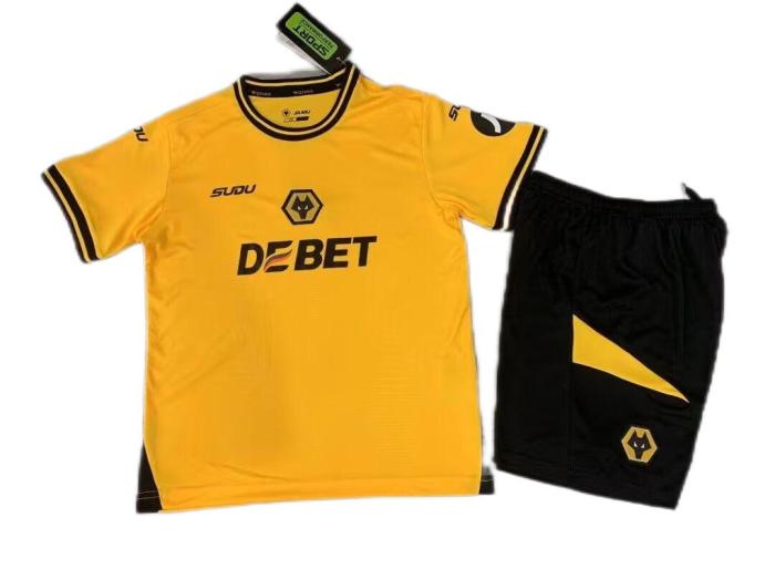 Kids-Wolves 24/25 Home Soccer Jersey