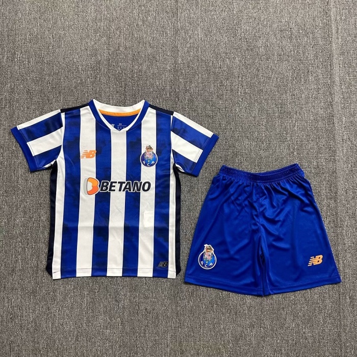 Kids-Porto 24/25 Home Soccer Jersey