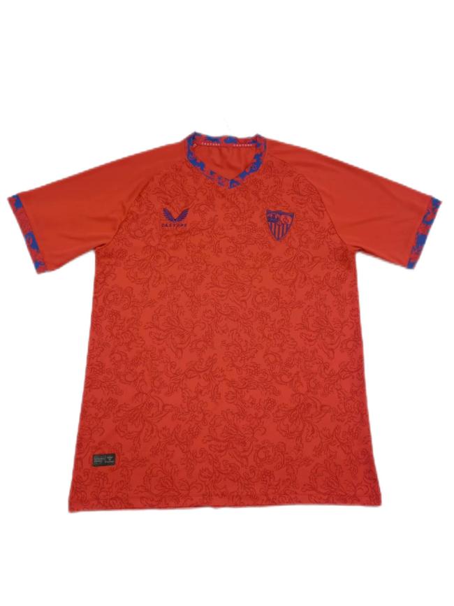 Sevilla 24/25 Away Red Soccer Jersey