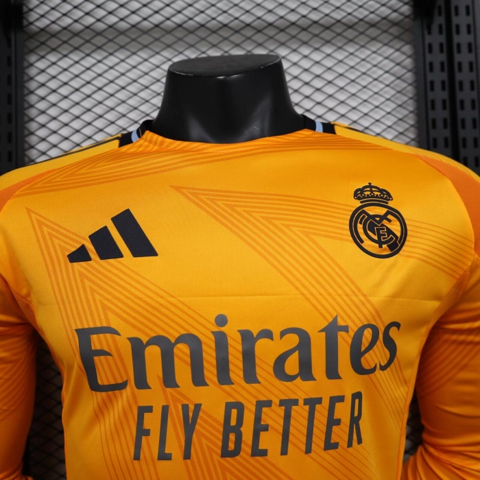 Real Madrid 24/25 Away Orange Long(Player)