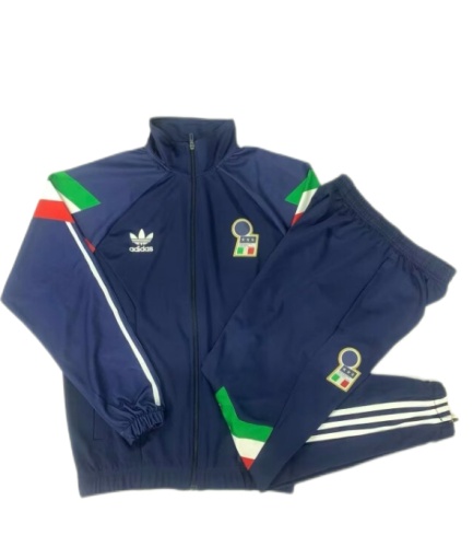 Italy 24/25 Tracksuit - Dark Blue