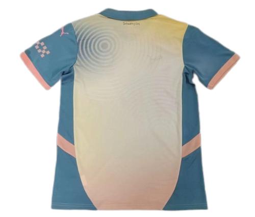 Man City 24/25 Special Light Yellow/Blue Jerseys