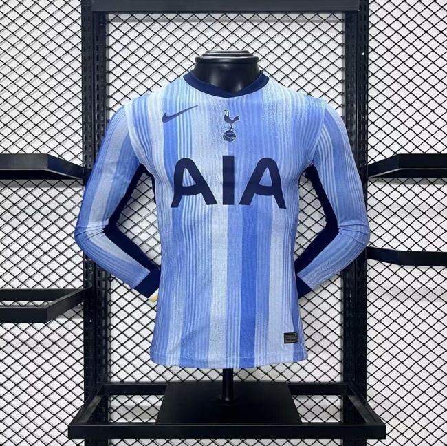 Tottenham 24/25 Away Blue Long Jersey(Player)