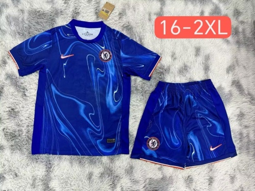 Kids-Chelsea 24/25 Home Soccer Jersey